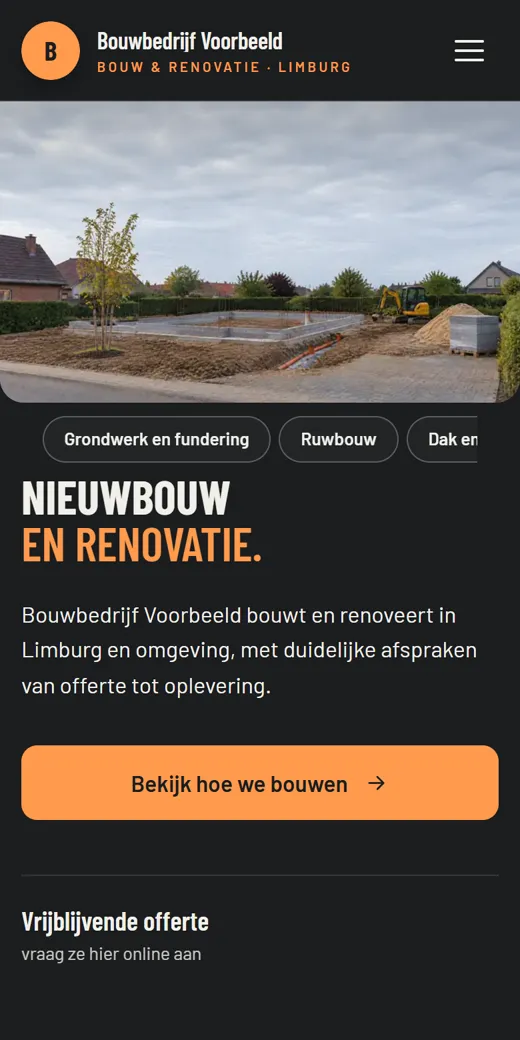 Het sjabloon Sjabloon Scrollfilm werf op een gsm
