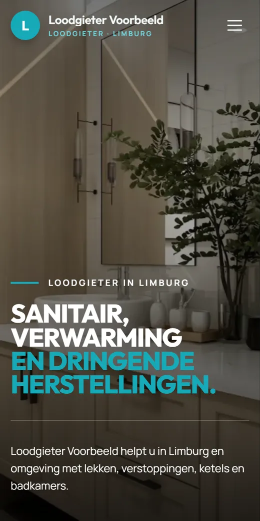Het sjabloon Sjabloon Stoer op een gsm