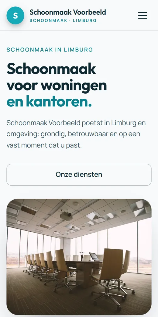 Het sjabloon Sjabloon Licht en ruim op een gsm